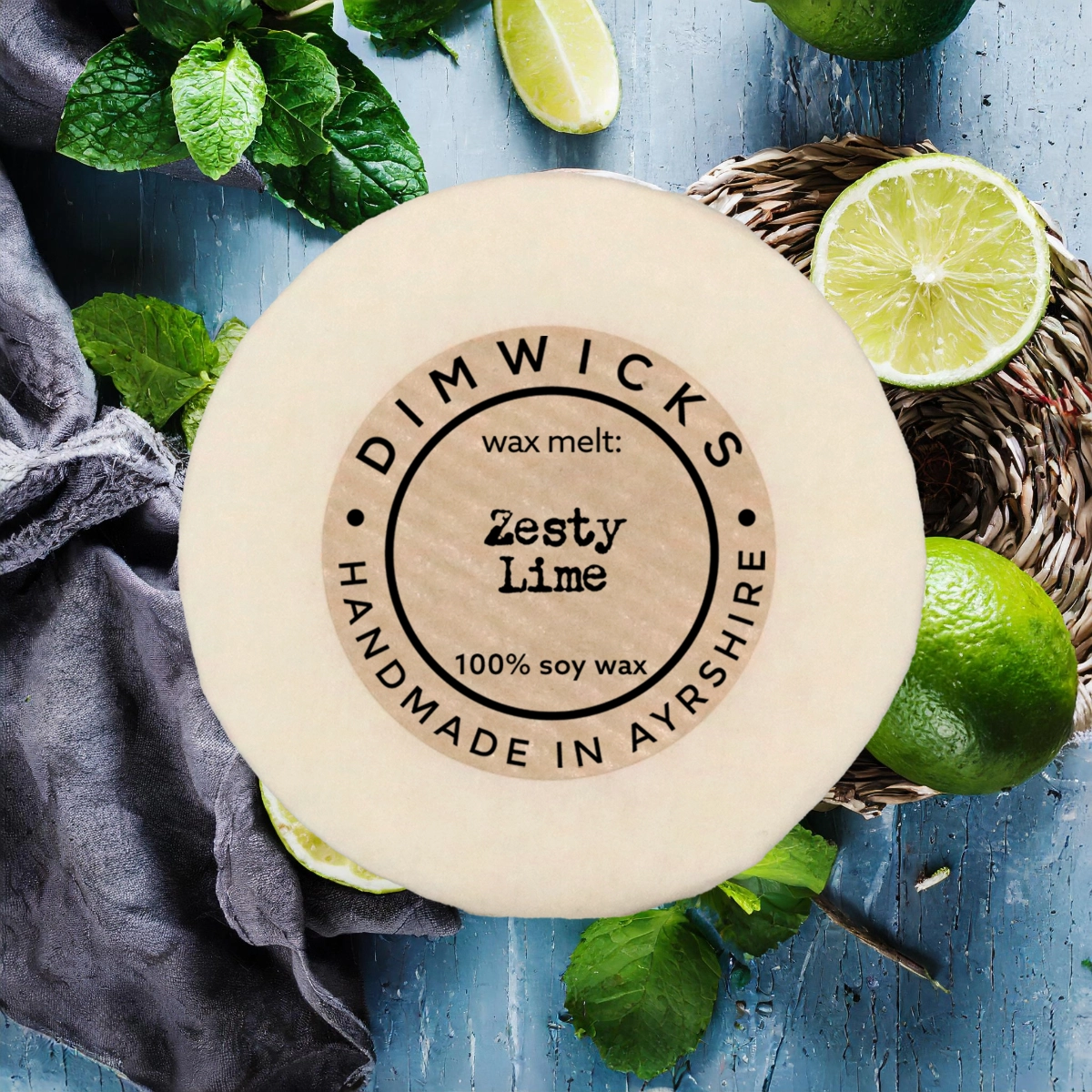 Zesty Lime Wax Melt - Image 4