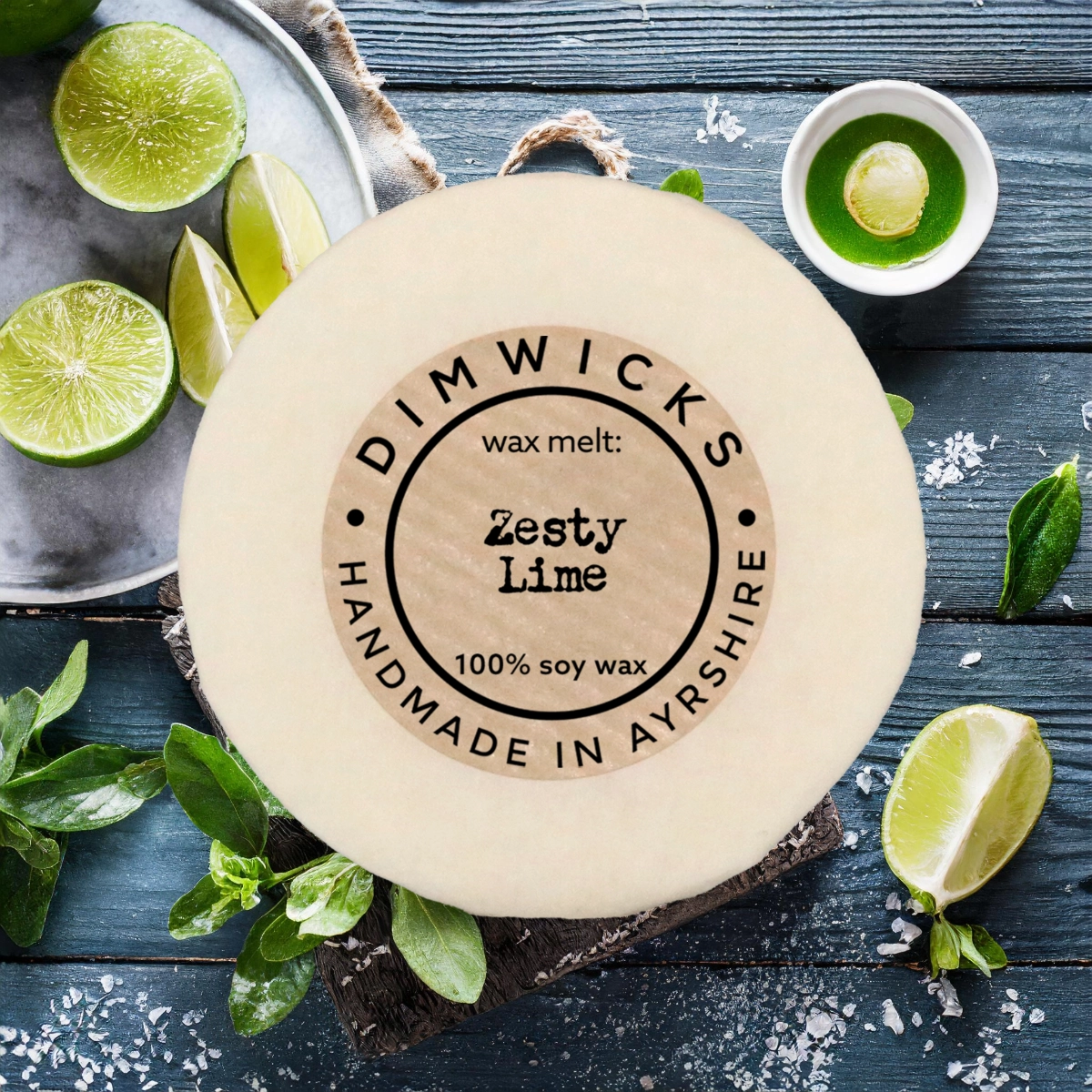 Zesty Lime Wax Melt - Image 3