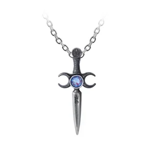 Athame pendant by Alchemy England Wiccan ritual dagger necklace
