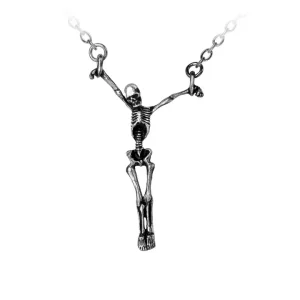 Lost Soul necklace by Alchemy England gothic skeleton pendant
